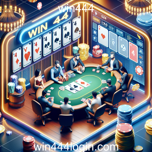 Descubra o Poker Room no Win444: A Experiência de Jogo Definitiva